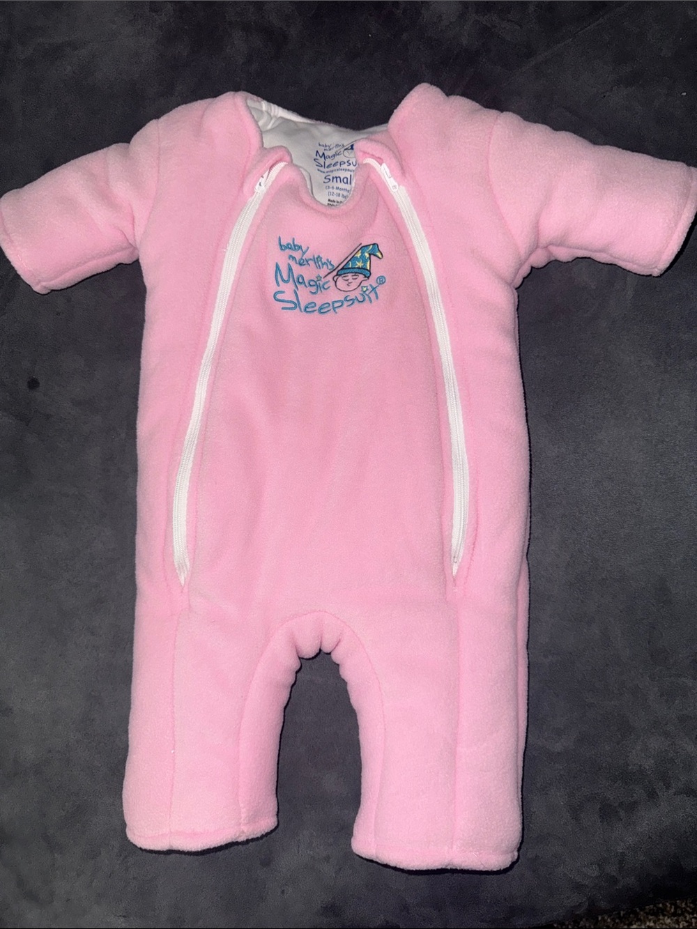 Baby Meritts Pink Magic Sleepsuit Fleece One-Piece